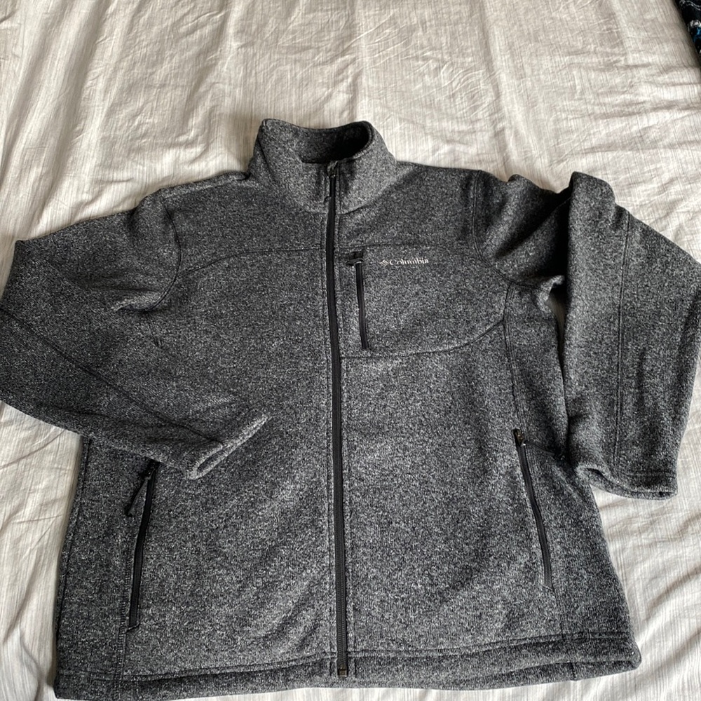 Mens Columbia zip up